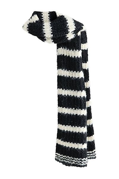 Next Schal Gestreifter Strickschal aus Wollmischgewebe, (1-St) günstig online kaufen