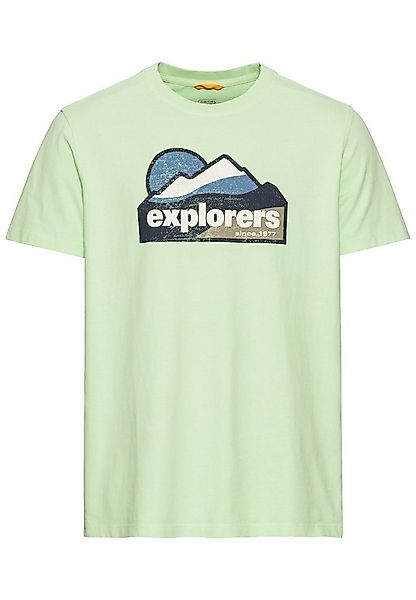 camel active T-Shirt Jersey T-Shirt aus nachhaltigem Organic Cotton günstig online kaufen