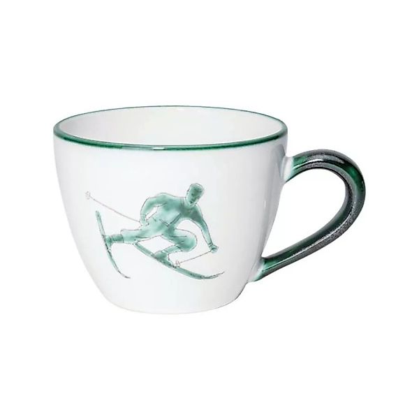 Gmundner Keramik Toni Grün Tee-Obertasse Maxima 0,4 L günstig online kaufen