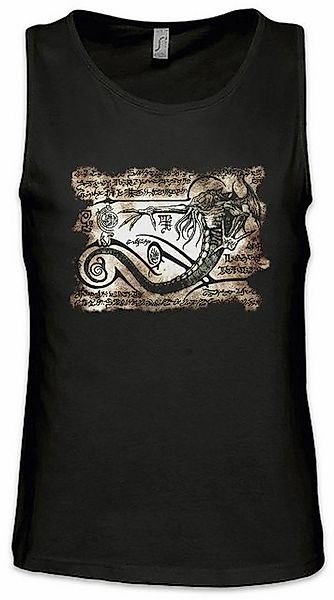 Urban Backwoods Tanktop Cthulhu Necronomicon Piece Ärmelloses T-Shirt Alien günstig online kaufen