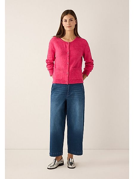 MORE&MORE Regular-fit-Jeans High Waist Jeans Culotte günstig online kaufen