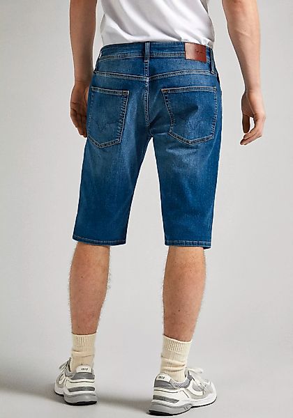 Pepe Jeans Herren Jeans Short STRAIGHT SHORT - Regular Fit - Blau - Blue De günstig online kaufen