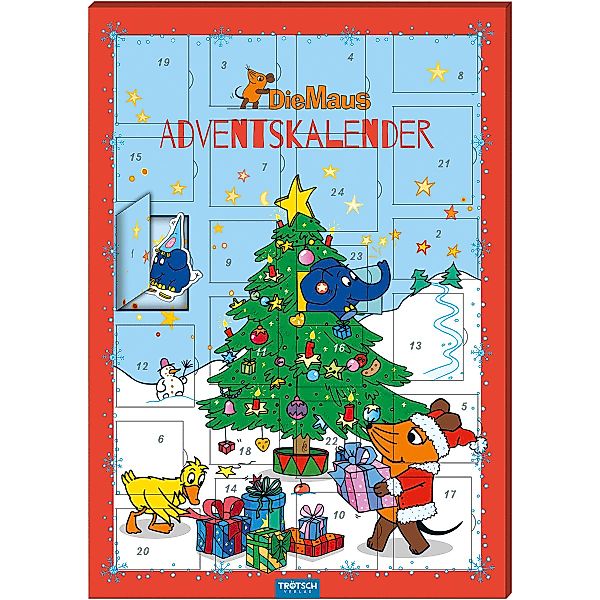 "Spielzeug-Adventskalender Magnet-Adventskalender "Die Maus"": mit 24""" günstig online kaufen