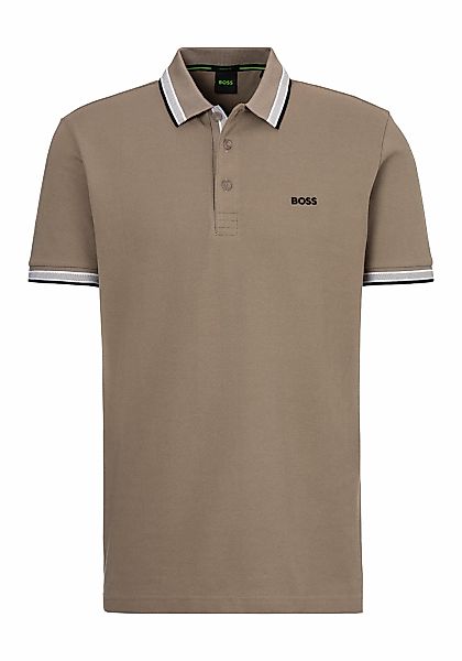 BOSS GREEN Poloshirt "Paddy", mit kontrastfarbenen Streifen am Kragen günstig online kaufen