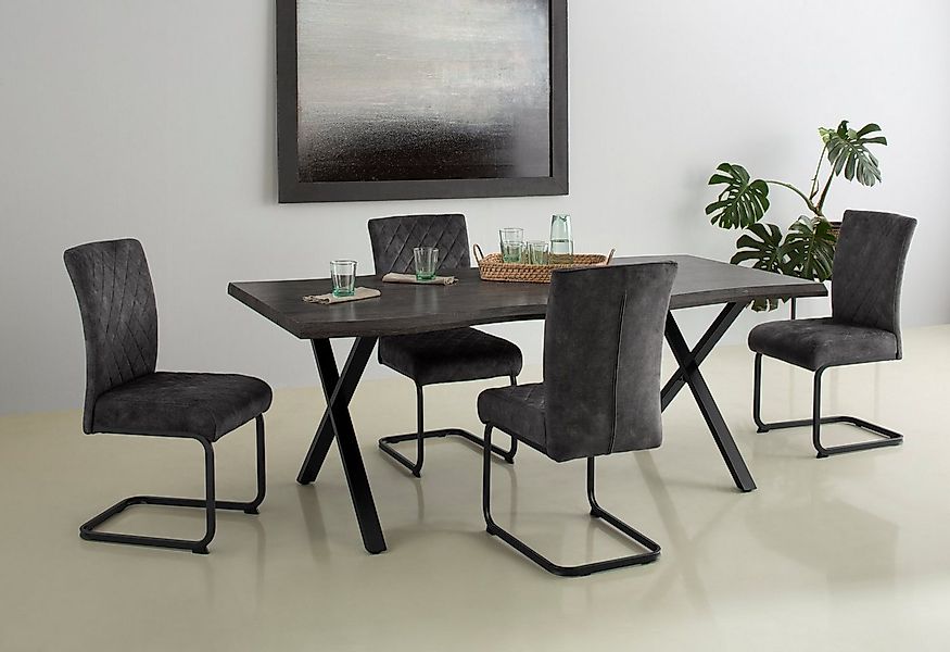 HELA Esstisch GRETA BESTSELLER, Baumkantentisch (Nachb), versch. Größen, 46 günstig online kaufen