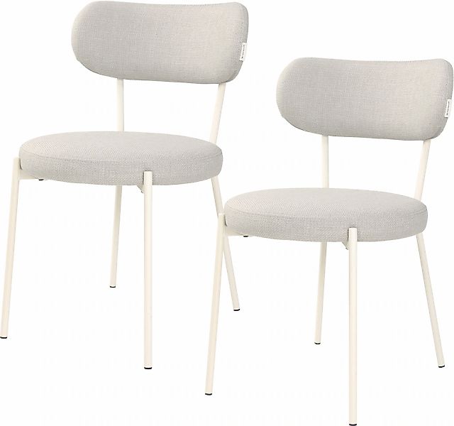 TOM TAILOR HOME 4-Fußstuhl "SOFT PAD CHAIR" (Set) 2 Stk.Esszimmerstuhl, 4-F günstig online kaufen