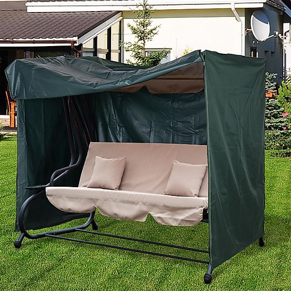 Outsunny Abdeckung für Gartenschaukel, Schutzhülle für Hollywoodschaukel, A günstig online kaufen