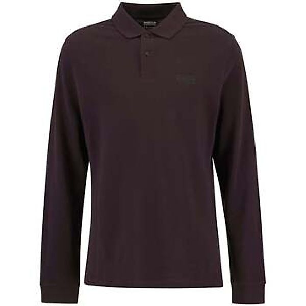 Barbour  T-Shirts & Poloshirts Long Sleeve Essential Polo Shirt Java Red günstig online kaufen
