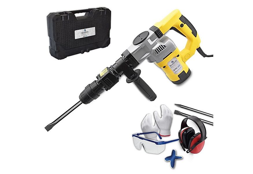 BAMATO Abbruchhammer STH-155 Abbruchhammer 20 Joule Spitzmeißel Flachmeißel günstig online kaufen