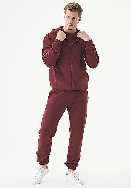 ORGANICATION Sweathose Pars-Men's Sweatpants in Bordeaux günstig online kaufen