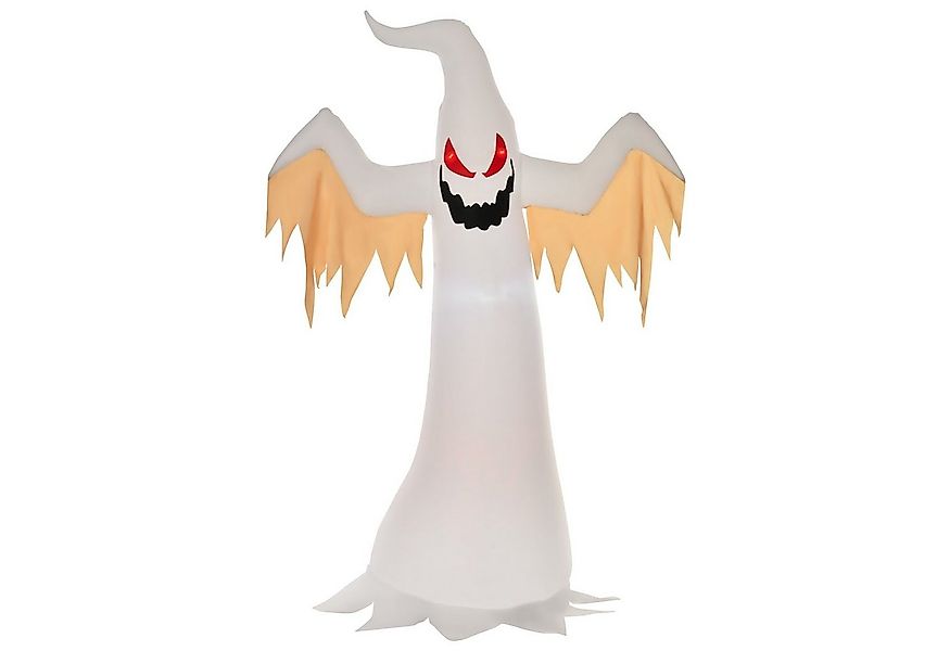 HOMCOM LED-Dekofigur Halloween Gespenst selbstaufblasend günstig online kaufen
