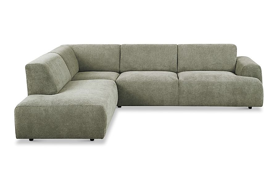 Home affaire Ecksofa "Linkka, Breite 282 cm" L-Form, in einem weichen Cheni günstig online kaufen