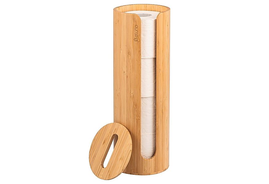 eluno Toiletten-Ersatzrollenhalter Aufbewahrung für 4 Ersatzrollen rund aus günstig online kaufen