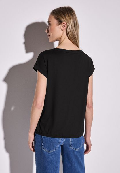 STREET ONE T-Shirt mit U-Boot-Ausschnitt günstig online kaufen