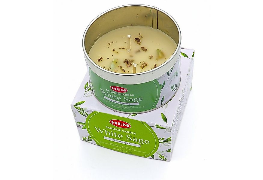 LAVISA Duftkerze HEM Edelstein Kerze, Smudge, Palo Santo, Salbei, Rosmarin günstig online kaufen