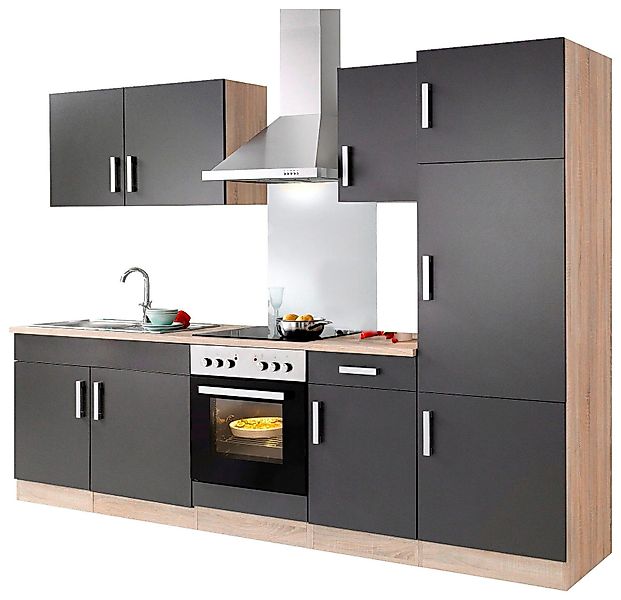KOCHSTATION Küchenzeile KS-Toronto, Breite 270 cm, günstig online kaufen