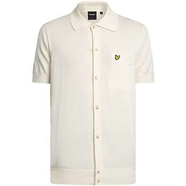 Lyle & Scott  Kurzarm Hemdbluse Hanf-Strickhemd günstig online kaufen