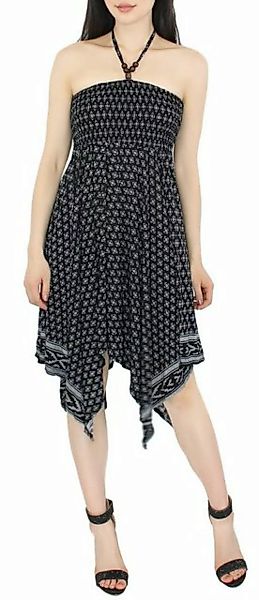 dy_mode Neckholderkleid Damen Bandeaukleid Neckholder Kleid Strandkleid Som günstig online kaufen
