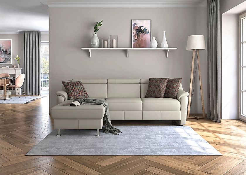 sit&more Ecksofa »Freetown L-Form«, inklusive Kopfteilverstellung und komfo günstig online kaufen
