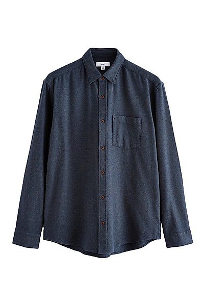 Next Langarmhemd Langarmhemd mit angerauter Struktur (1-tlg) günstig online kaufen