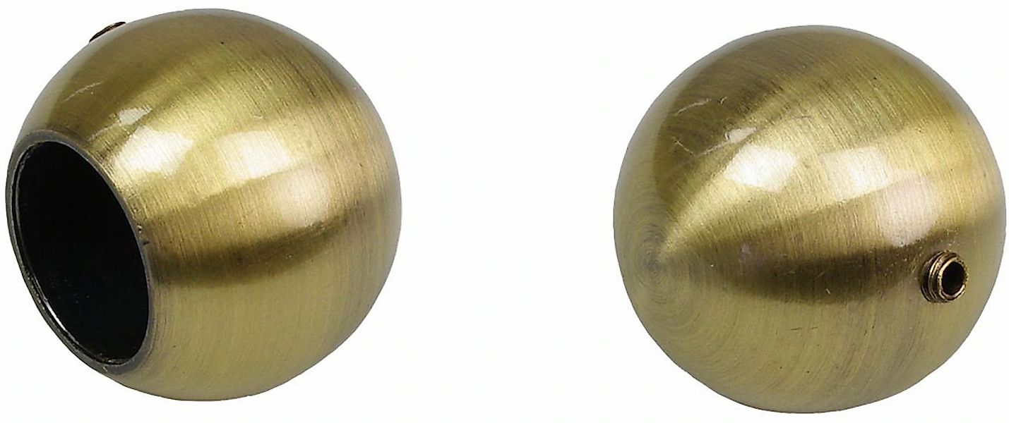 Liedeco Gardinenstangen-Endstück "Bologna" für Gardinenstangen Ø 16 mm günstig online kaufen
