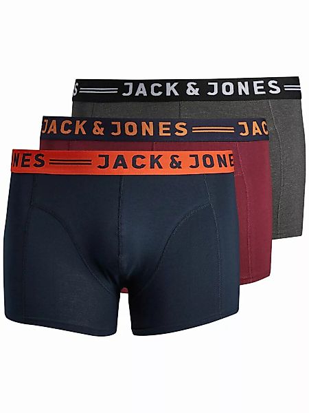 Jack & Jones Lichfield 3 Pack 7XL Burgundy günstig online kaufen