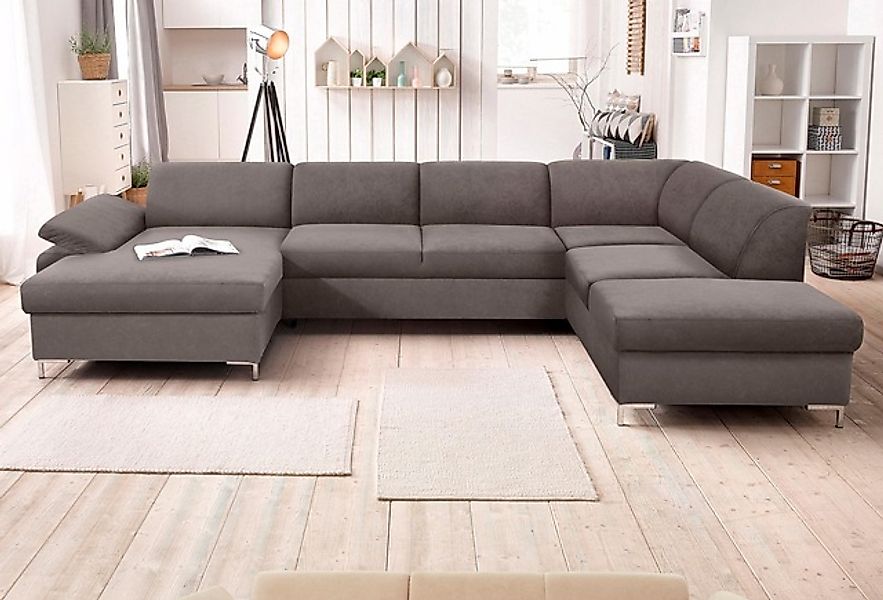 DOMO collection Wohnlandschaft »Santana mit viel Platz, komfortabel, modern günstig online kaufen