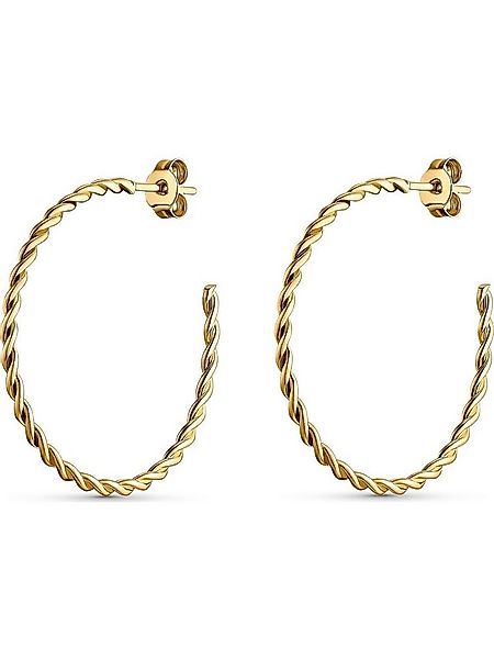 GUIA Paar Creolen GUIA Damen-Creolen 585er Gelbgold (Paar) günstig online kaufen