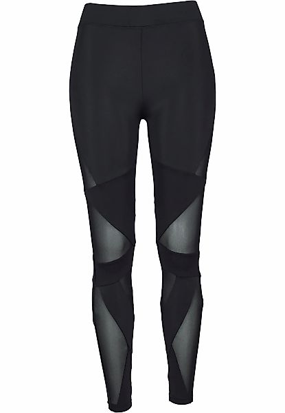 URBAN CLASSICS Leggings "Urban Classics Damen Ladies Triangle Tech Mesh Leg günstig online kaufen