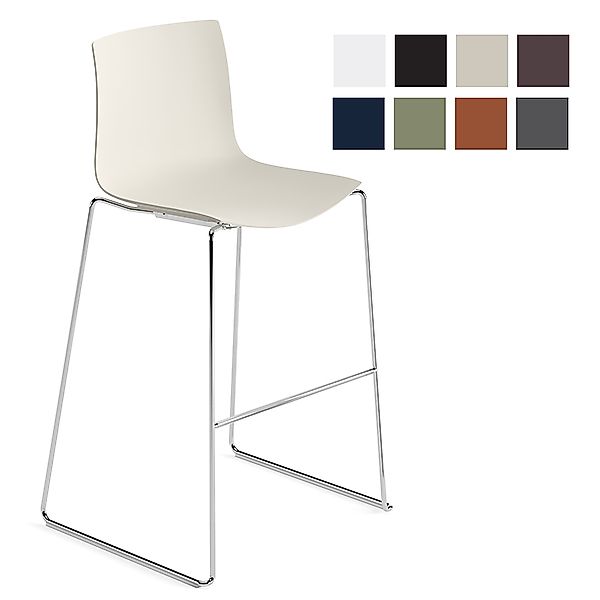 Arper CATIFA 46 (RE) Barhocker | einfarbig | Kufengestell günstig online kaufen