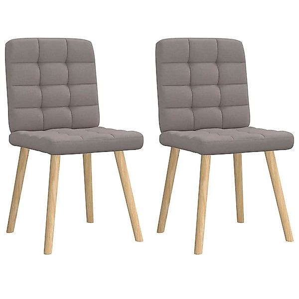 vidaXL Esszimmerstuhl Esszimmerstühle 2 Stk. Taupe günstig online kaufen