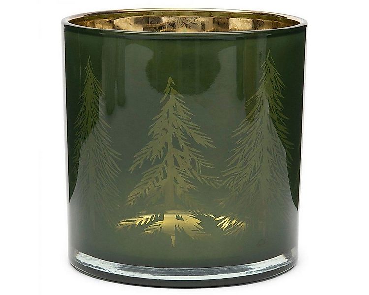 Rivièra Maison Windlicht Teelichthalter Tannenbaum Winter Forest Votive (15 günstig online kaufen