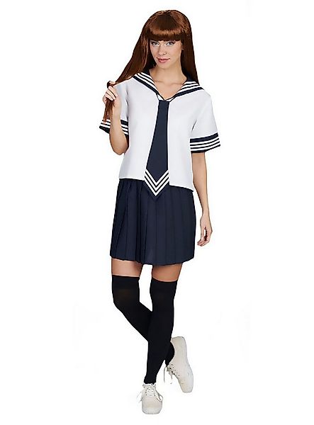 Metamorph Kostüm Anime Sailor Kostüm, Matrosenhemd und Faltenrock im Manga- günstig online kaufen