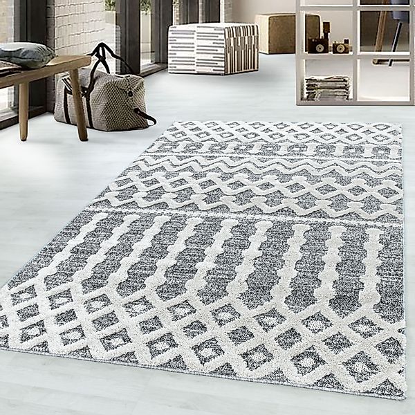 Ayyildiz Teppiche Teppich »PISA 4710«, rechteckig, 20 mm Höhe, Läufer, rund günstig online kaufen