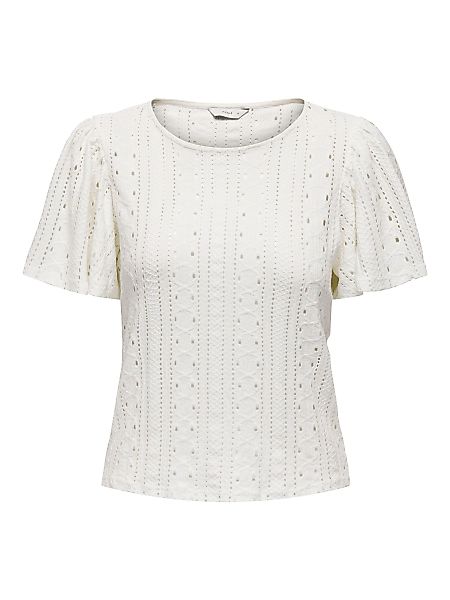 ONLY Kurzarmshirt "ONLRIVERSIDE – Shirt mit voluminösem Armschnitt für Allt günstig online kaufen