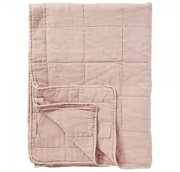 Wohndecke Ib Laursen Tagesdecke Quilt Klassisch Rosa (130x180cm), Ib Laurse günstig online kaufen