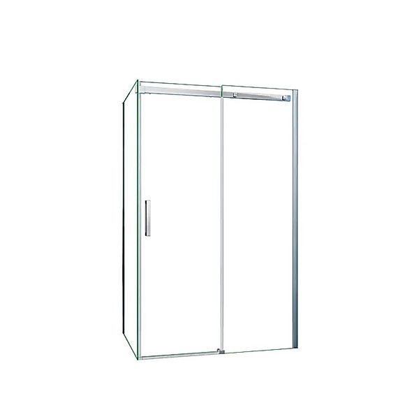 Duschparadies Duschkabine Eckdusche 150x100cm Höhe 195cm Schiebetür x Seite günstig online kaufen