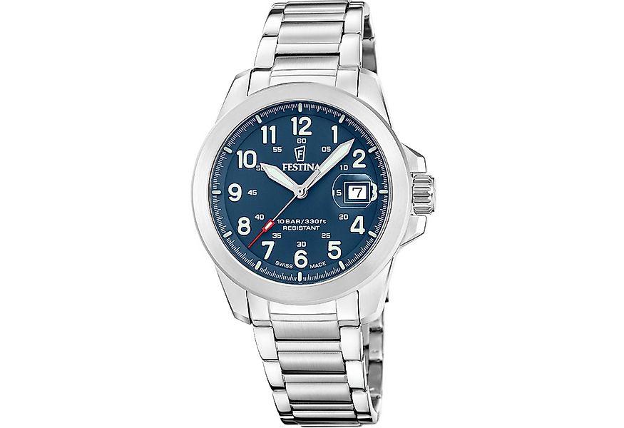 Festina Quarzuhr Field Watches F20081/2, (Set, 3-tlg., Uhr mit Wechselbände günstig online kaufen