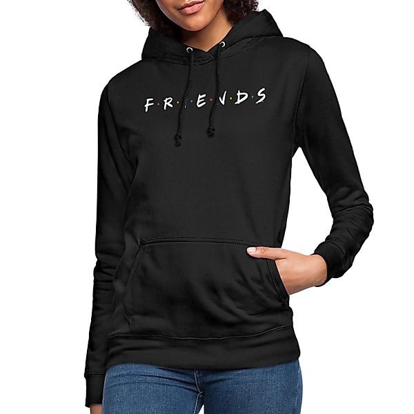 Spreadshirt Hoodie Friends Logo Damen Hoodie günstig online kaufen