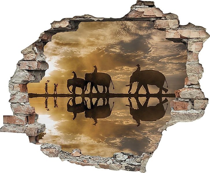 queence Wandtattoo Elefanten (1 St), Wandsticker, günstig online kaufen