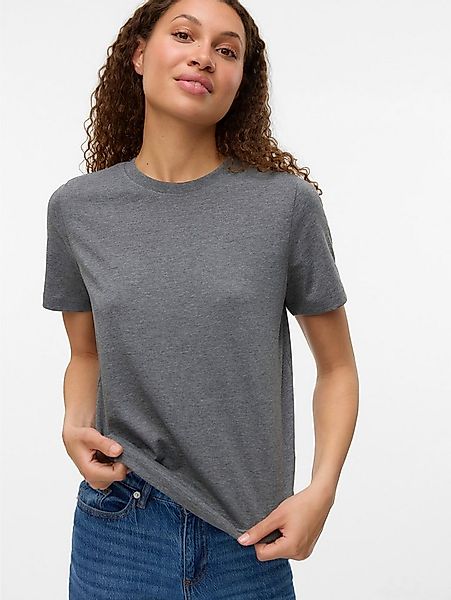 Vero Moda Kurzarmshirt VMPAULINA SS T-SHIRT GA JRS NOOS Baumwolle, regular günstig online kaufen