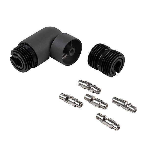 Dolle Eckverbindungs-Set für Geländerkomplettsets, Anthrazit günstig online kaufen