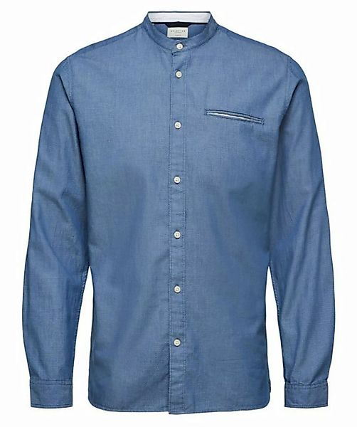 SELECTED HOMME Langarmhemd Herren Freizeithemd Slim Fit Langarm (1-tlg) günstig online kaufen