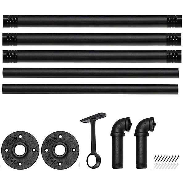 DOPWii Gardinenstange Vorhangstangen, 4 Größen Dicker Rohrdurchmesser Einzi günstig online kaufen