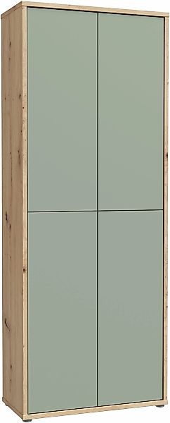 FORTE Schuhschrank "Alice Springs, Schuhschrank, Höhe 191,9 cm, 4 Türen, vi günstig online kaufen