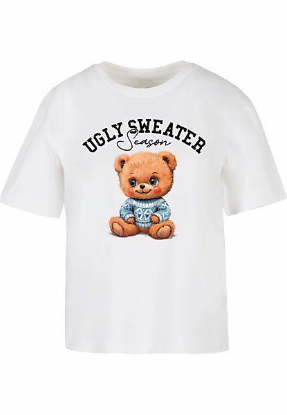 Miss Tee T-Shirt "Miss Tee Ugly Sweater Season Tee" 1 Stk. tlg. günstig online kaufen