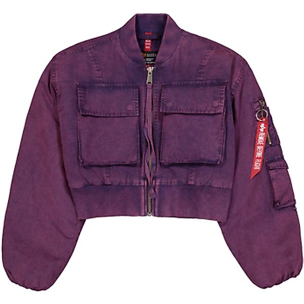 Alpha Industries  Jacken Multipocket Flight Jacket Wmn - Plum günstig online kaufen
