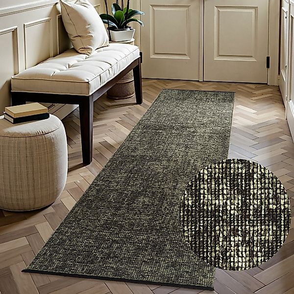 ELLE DECORATION Teppich "Prisma" rechteckig 5 mm Höhe Glanz-Effekt, Karo De günstig online kaufen