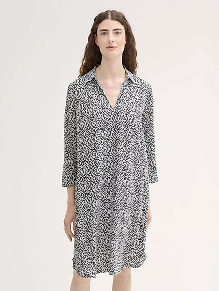 TOM TAILOR Jerseykleid Gemustertes Kleid mit Livaeco by Birla Cellulose(TM) günstig online kaufen