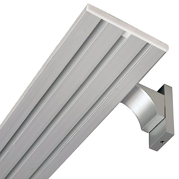 Bestlivings Gardinenschiene, wird auf vorhandene Alu Gardinenschiene gestec günstig online kaufen